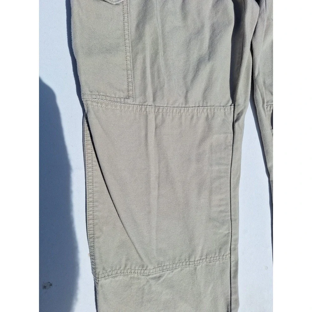 5.11 Tactical Series Pant Men 34x36 Khaki Cargo TacLite Pro‎ RipStop Double Knee
